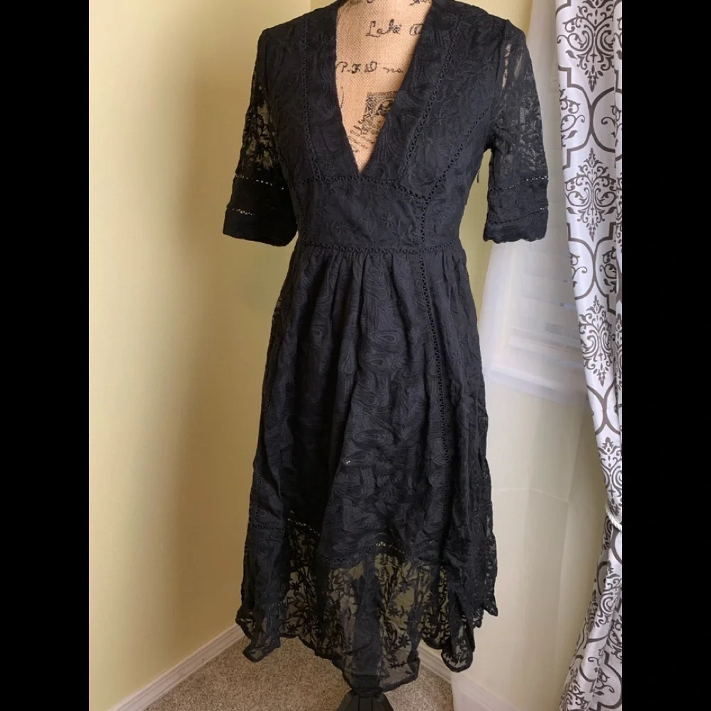 Beautiful free people lace dress